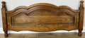Footboard Vintage French Style Oak Double Bed Carved Footboard LOT 61831