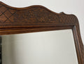 Table with Mirror Antique French Louis Oak Wall Mirror Console Table LOT 640215