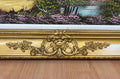 Oil Painting Vintage French Framed Landscape Artwork Large Wall Art LOT 51262