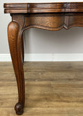 Dining Table Vintage French Louis XVI Carved Oak Extendable Table LOT 63546