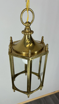 Ceiling Lamp Vintage Style Brass Pendant Chandelier Lantern Light LOT 52542