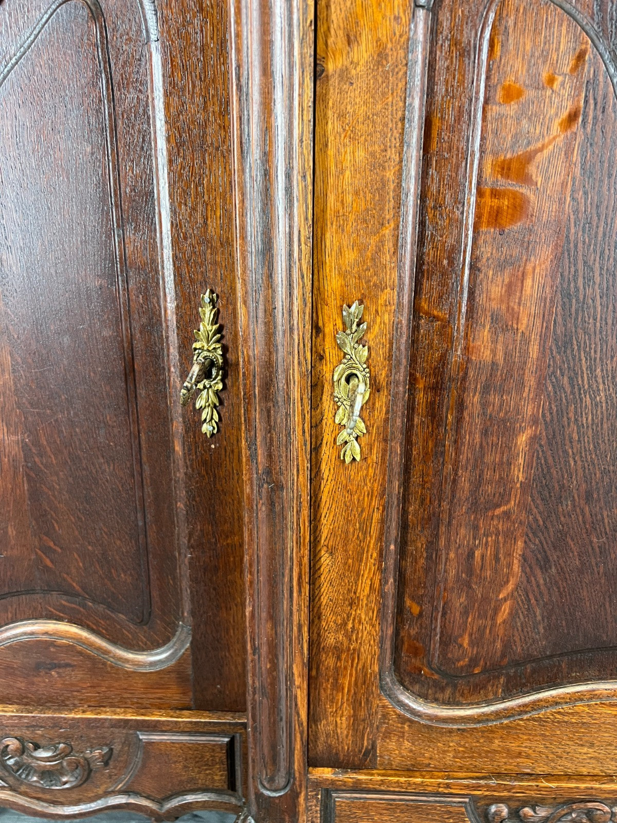 Sideboard Antique French Louis XVI Oak Cabinet Carved Cupboard LOT 45716