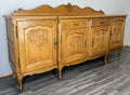 Sideboard Vintage French Louis XVI Style Buffet Oak Cabinet Cupboard LOT 44961