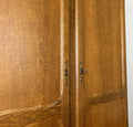 Wardrobe Vintage French Louis Oak Two Door Bedroom Storage Armoire LOT 6523