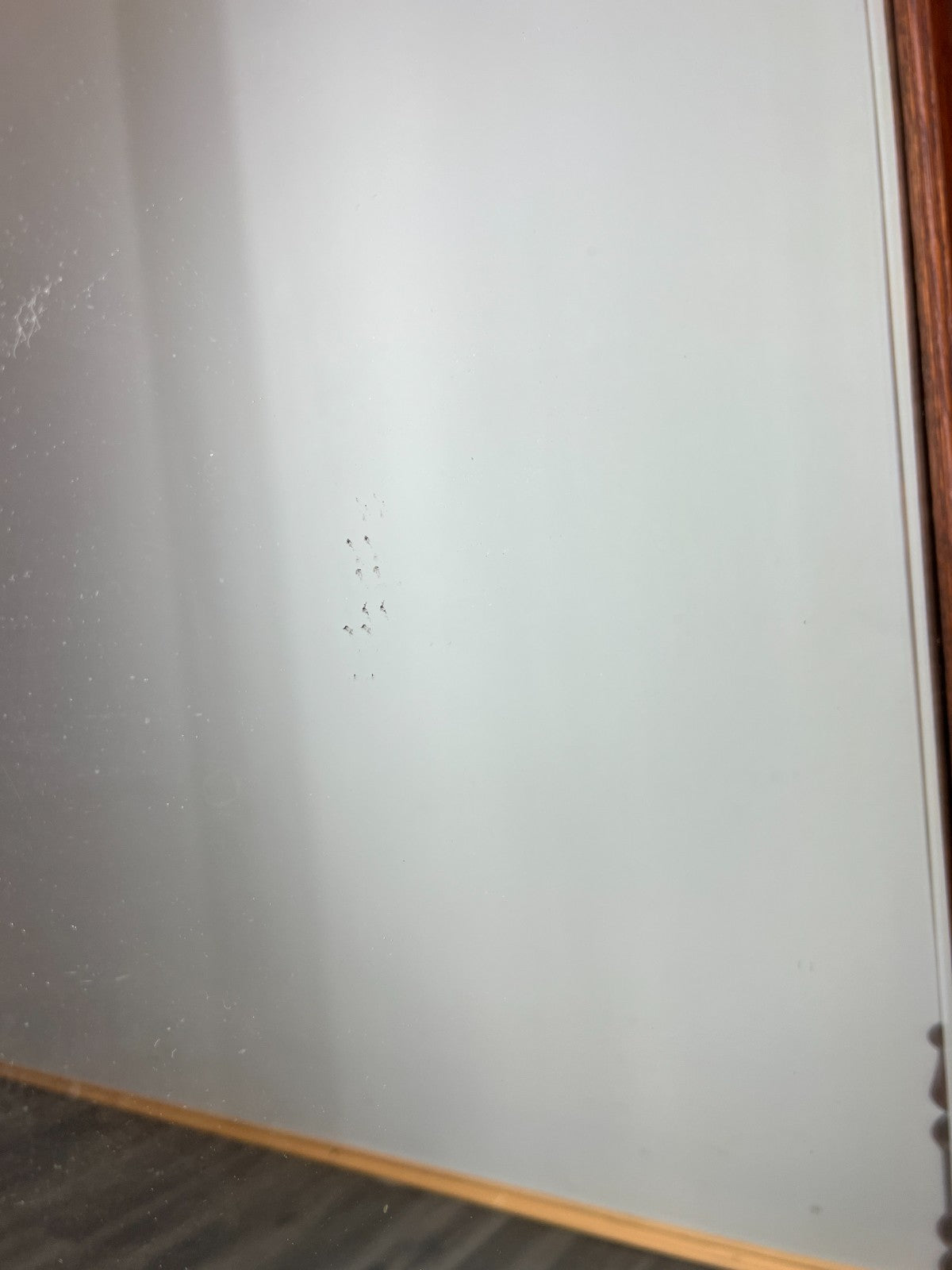 Antique French Style Oak Carved Wall Mirror Ornate Wall Frame LOT 45436