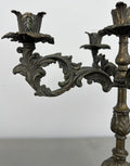 Candelabra Vintage French Style Metal Five Arm Ornate Candle Holder LOT 64247