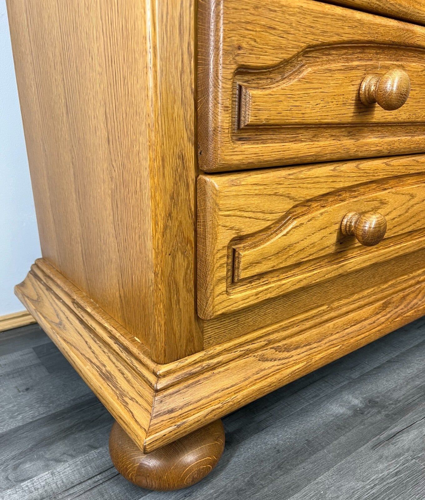 Chest of Drawers Vintage French Style 4 Drawer Cabinet Carved Sideboard LOT 31904
