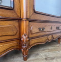 Wardrobe Antique French Mahogany Three Door Mirrored Carved Armoire LOT 61279