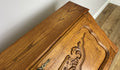 Secretaire Writing Desk Vintage French Style Oak Rare Bureaux Cabinet LOT 609116