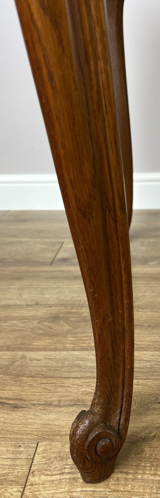 Dining Table Vintage French Louis XVI Carved Oak Extendable Table LOT 63578