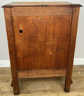Cabinet Vintage French Style Oak Sideboard with Carved Cupboard LOT 624815