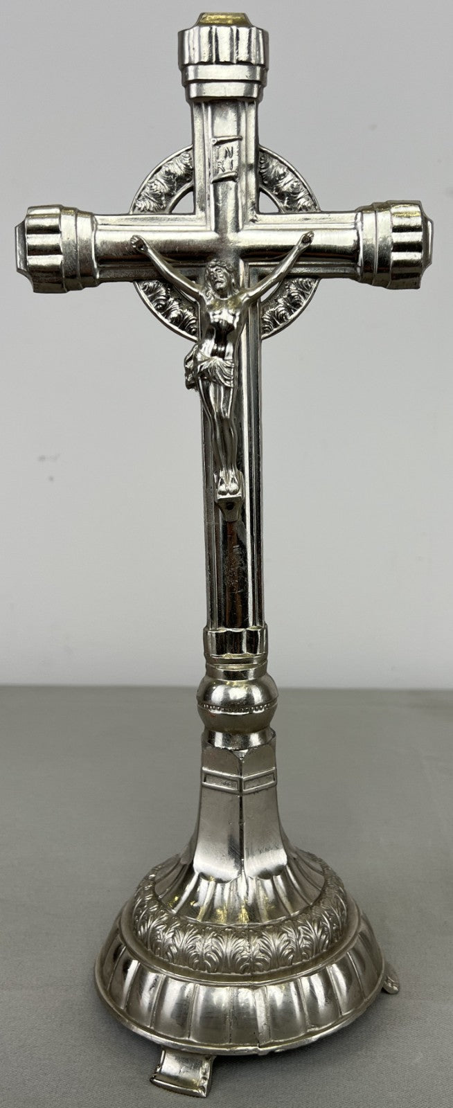 Crucifix Vintage French Style Metal Ornate Religious Cross LOT 64210