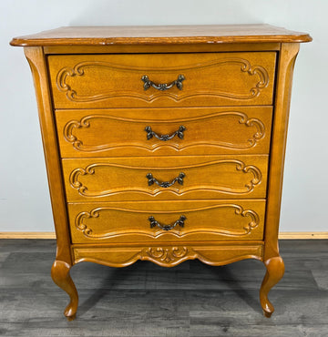 Chest of Drawers Vintage French Louis XIV Cabinet Carved Sideboard LOT 28950