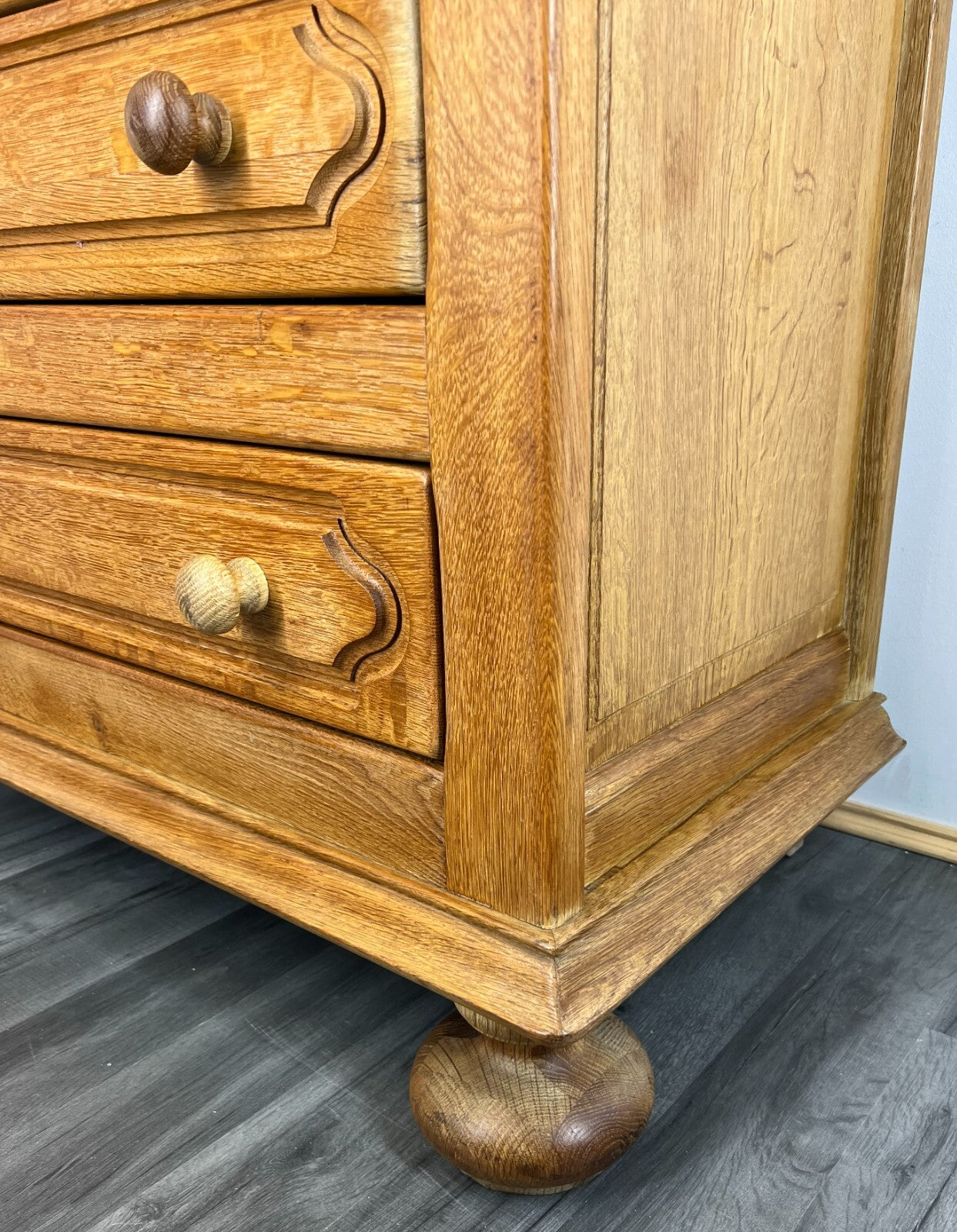 Chest of Drawers Vintage French Style 3 Drawer Sideboard Carved Cabinet LOT 20585