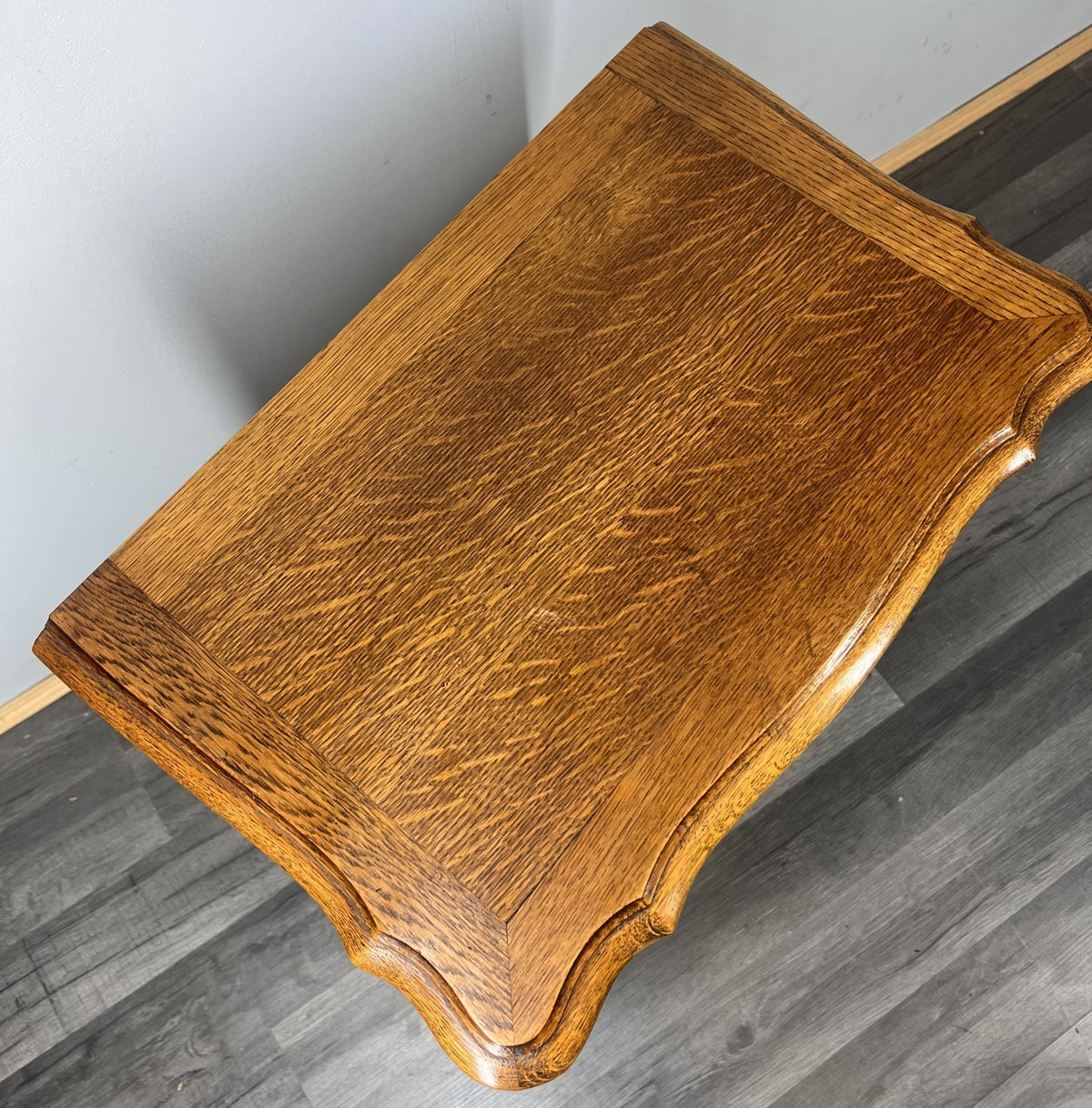 French Vintage Oak Bedside Tables Pair Cupboards Cabinets Louis XVI LOT 3943