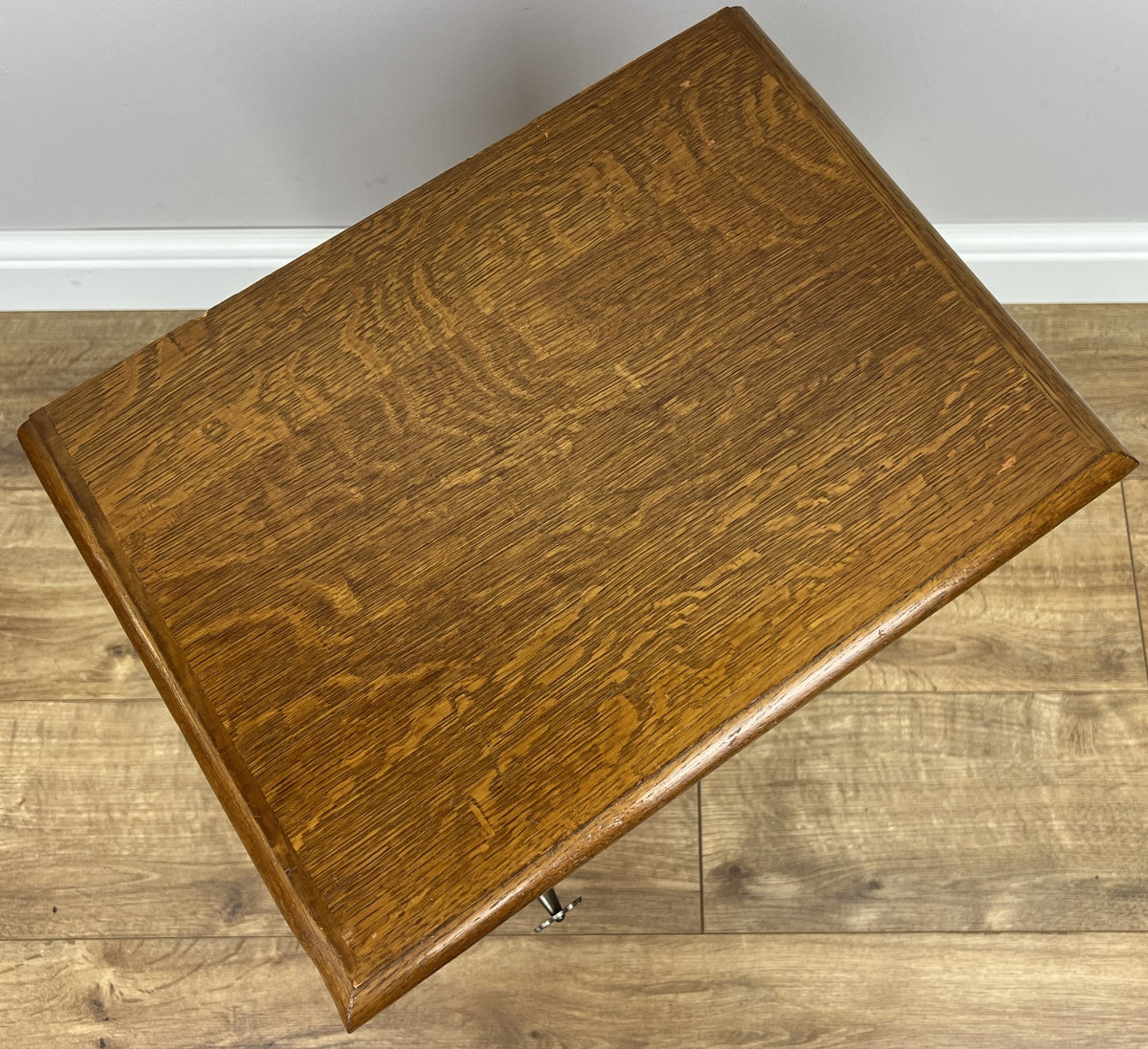 Pair of Bedside Tables Vintage French Louis Oak Nightstands Cabinets LOT 622610