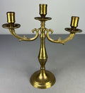 Candelabra Vintage French Style Brass Three Arm Candle Holder LOT 51610