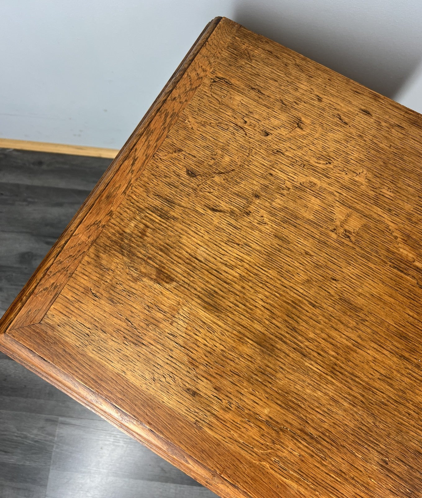 Pair of Bedside Tables Vintage French Oak Louis Nightstands Cabinets LOT 43309