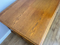 Cabinet Vintage French Louis XIV Style Carved Oak 8 Drawers Sideboard LOT 6460