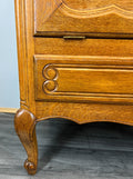 Cabinet Vintage French Louis XIV Style Bureau Sideboard Carved Cupboard LOT 35457