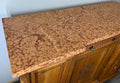 Sideboard Antique French Marble Top Cabinet Carved Storage Cupboard LOT 237111