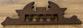 Pediment Antique French Style Oak Hand Carved Decorative Crest LOT 61712