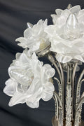 Floor Lamp Vintage French Style Standing Lamp Metal Floral Design LOT 48187