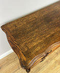 Chest of Drawers Vintage French Louis Oak 3 Drawers Carved Cabinet LOT 62708