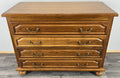 Chest of Drawers Vintage French 4 Drawers Cabinet with Brass Handles LOT 44730