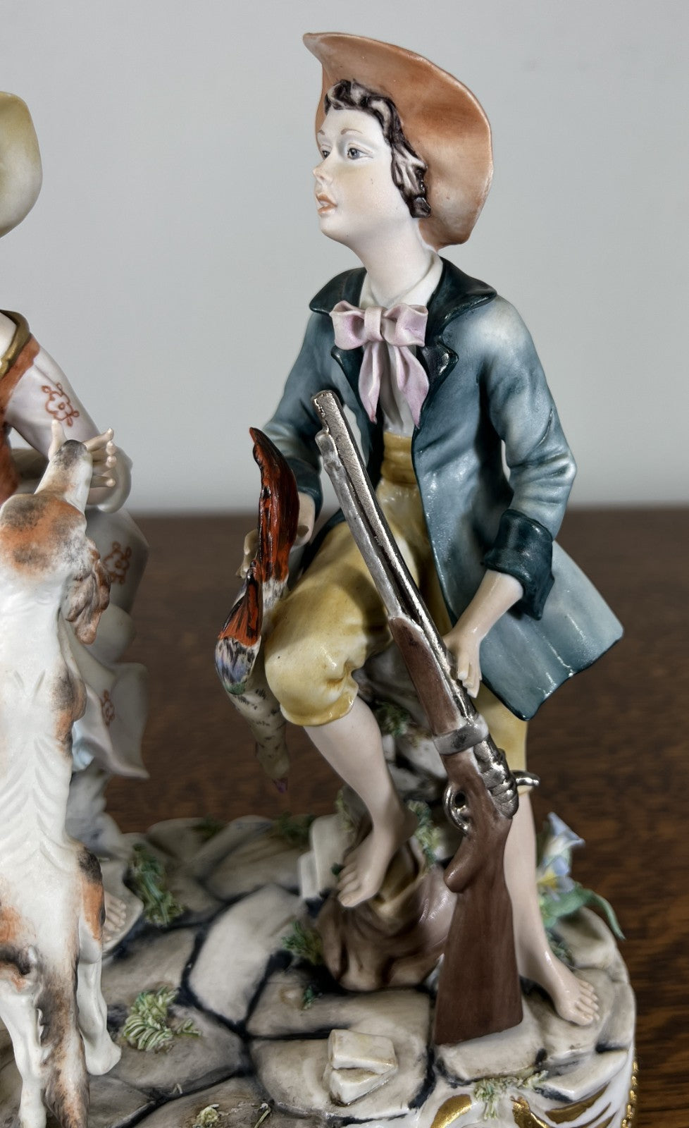 Figurines Vintage Style Italian Handmade Porcelain Capodimonte LOT 47614