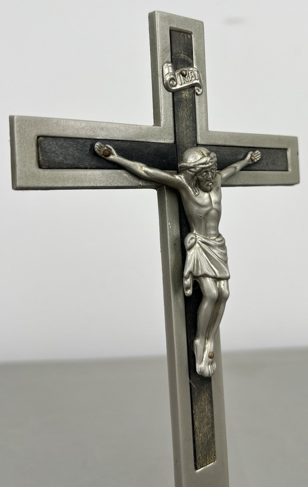 Crucifix Vintage French Style Ornate Religious Cross Freestanding LOT 64226