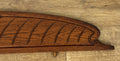 Pediment Antique French Style Carved Oak Decorative Crest Panel LOT 61813