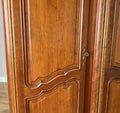 Wardrobe Vintage French Louis XVI Style Four Door Carved Armoire LOT 61155