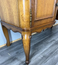 Cabinet Vintage French Louis XVI Style Sideboard Carved Doors Cupboard LOT 44828