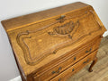 Secretaire Writing Desk Vintage French Louis Oak Rare Bureaux Cabinet LOT 63193