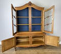 Bookcase Vintage French Louis XIV Style Oak Display Cabinet Sideboard LOT 489011