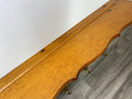French Vintage Style Coat Rack Oak 5 Hooks Ornate Wall Shelf Coat LOT 46939