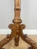 Floor Lamp Vintage French Style Ornate Standing Lamp with Fringe Shade LOT 607311