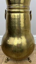Umbrella Stand Vintage Style Brass Hall Stick Holder Lion Paw Feet LOT 60214