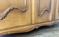 Wardrobe Vintage French Louis XVI Style Four Door Carved Armoire LOT 49337
