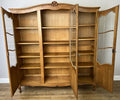 Bookcase Vintage French Louis XVI Oak Display Cabinet Carved Sideboard LOT 631310