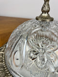 Ceiling Lamp Vintage Brass Glass Flush Mount Pendant Light Fixture LOT 60506