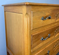 Chest of Drawers Vintage French Louis XVI Oak 3 Drawers Bedroom Cabinet LOT 37279