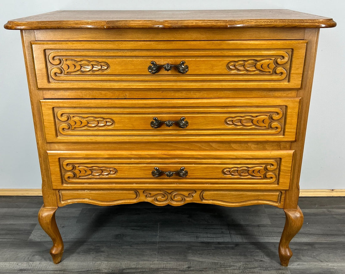 Chest of Drawers Vintage French Louis XIV Sideboard Carved Cabinet LOT 29320