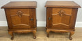 Pair of Bedside Tables Vintage French Louis XVI Nightstands Cabinets LOT 63640