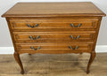 Chest of Drawers Vintage French Louis Oak 3 Drawers Carved Cabinet LOT 62340