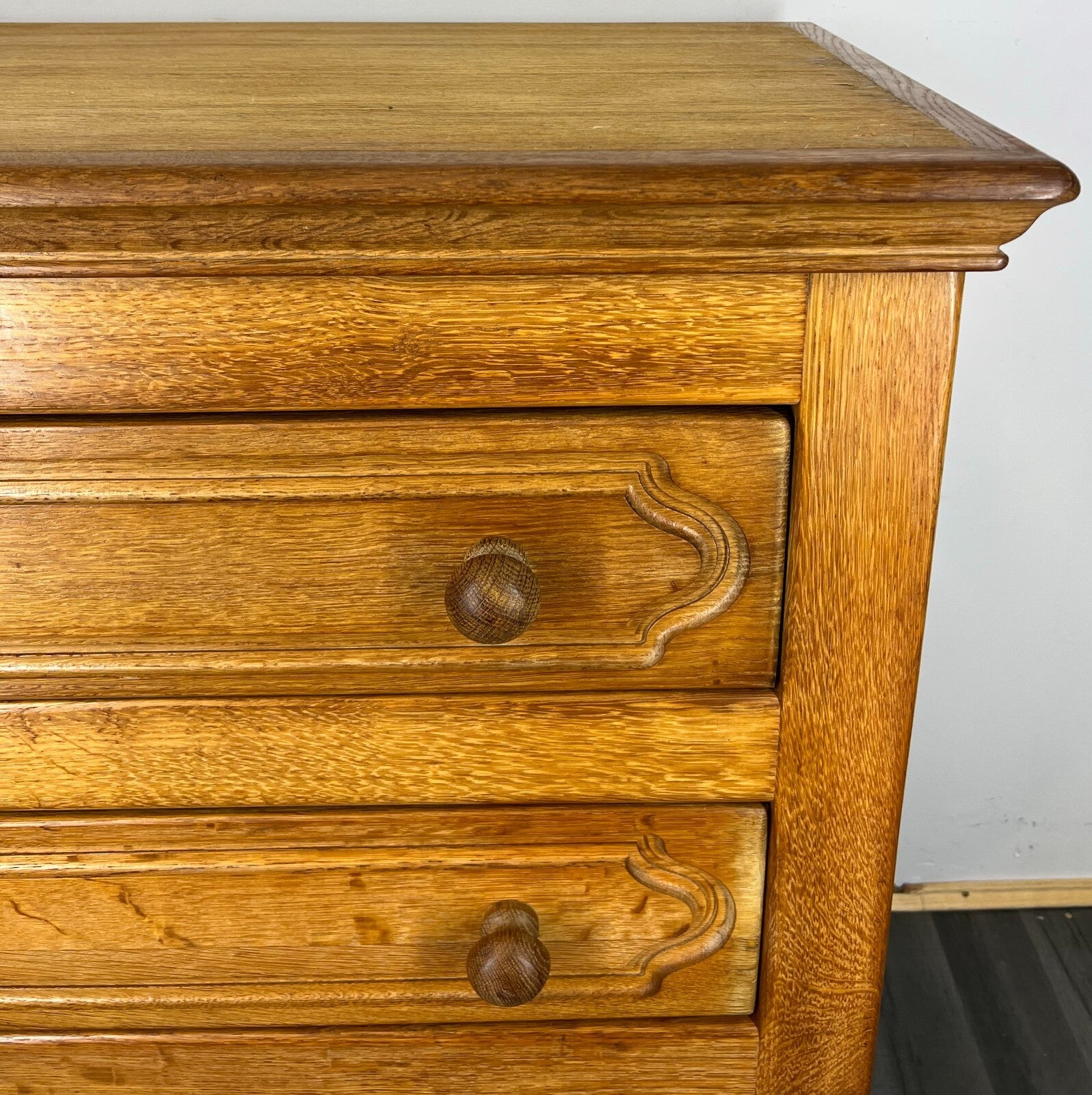 Chest of Drawers Vintage French Style 3 Drawer Sideboard Carved Cabinet LOT 20583