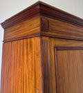 Wardrobe Antique French Style Two Door Mahogany Carved Armoire LOT 61569