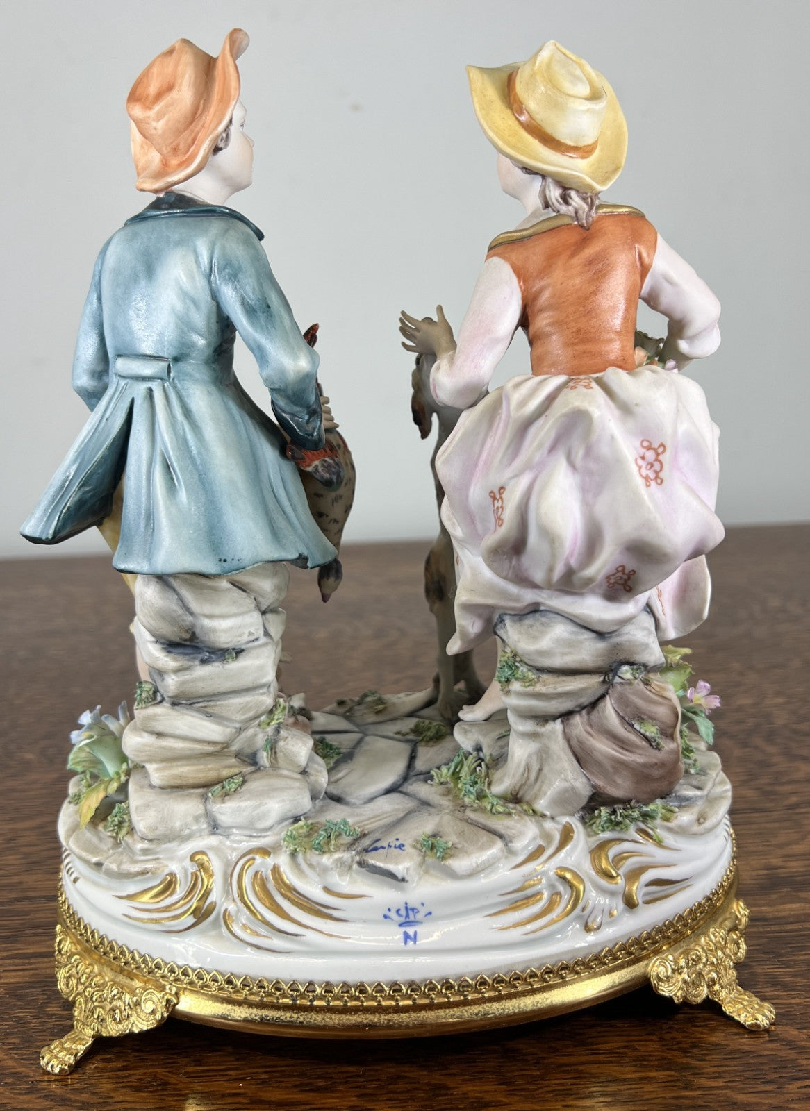 Figurines Vintage Style Italian Handmade Porcelain Capodimonte LOT 47612