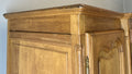 Wardrobe Vintage French Louis XVI Oak 4 Door  Armoire with Shelves LOT 41609